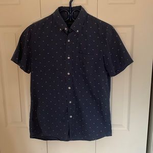 American Eagle short sleeve button down shirt US men’s small EUC